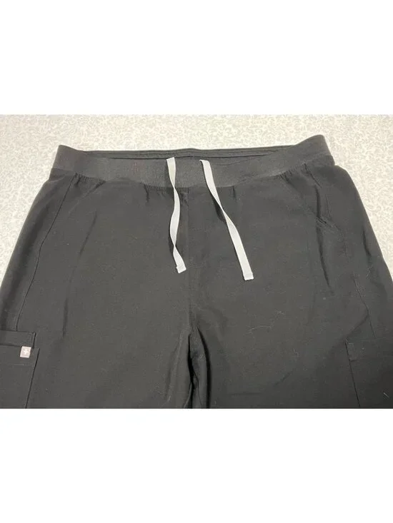 Figs Technical Collection Womens Cargo Scrub Pants Style T2001 Black XXL Medical - Picture 2 of 10